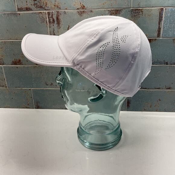 Lopez Brand Nancy Lopez Womens Golf Hat Autographed by Nancy Lopez 2019 White - Picture 6 of 12